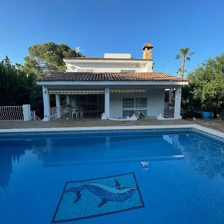 Villa Mis 5 Amores con piscina Benidorm Exterior foto